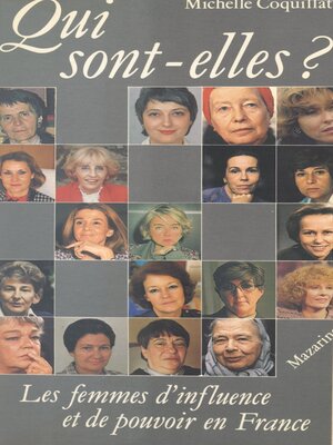 cover image of Qui sont-elles ?